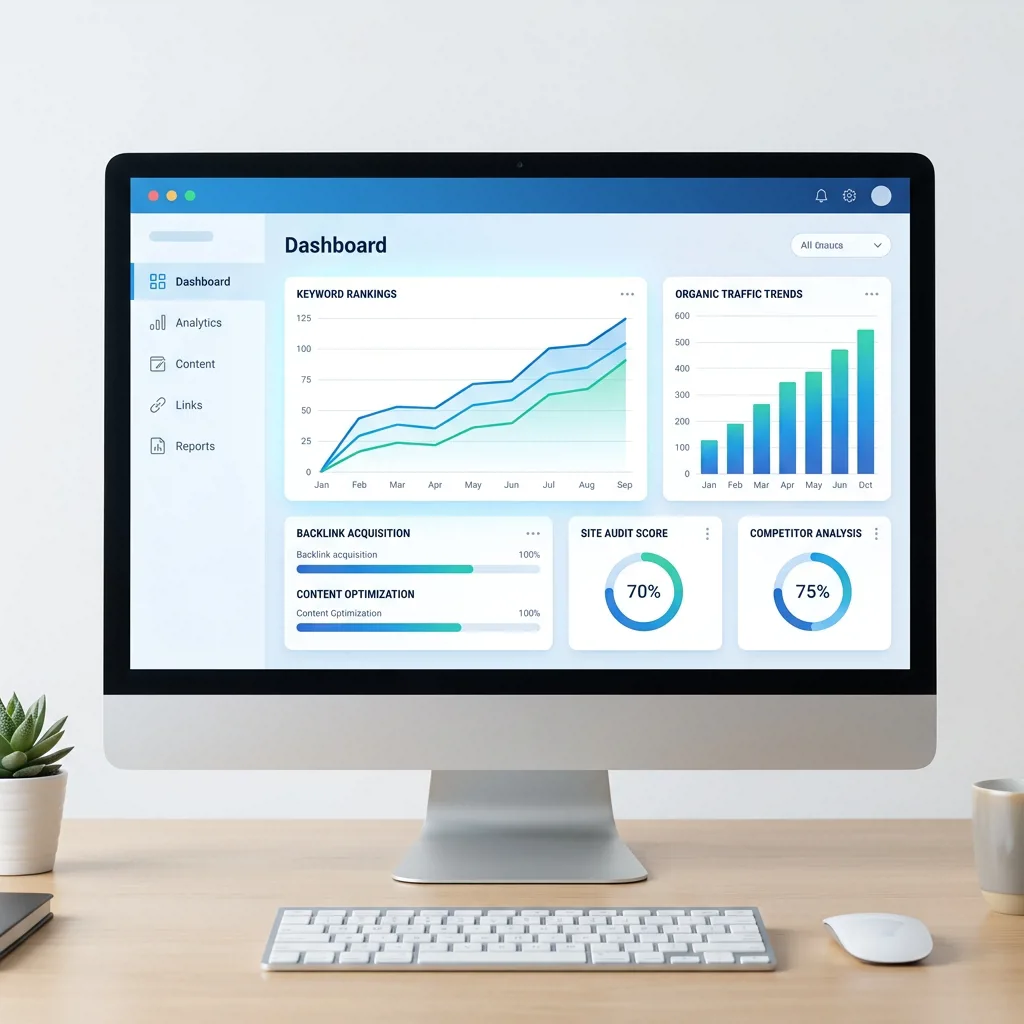 Интерфейс портала Bitrix24 для управления SEO-проектами