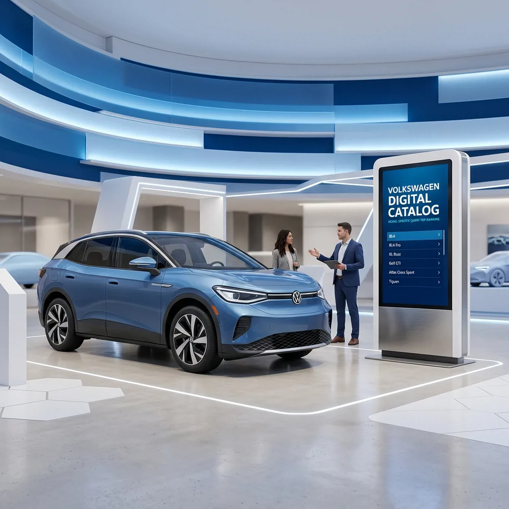 График роста трафика автодилера Volkswagen