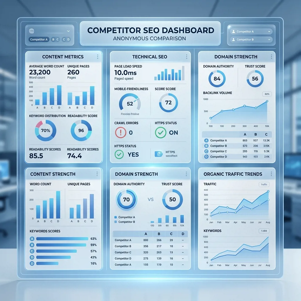 Сравнительный анализ конкурентов в SEO