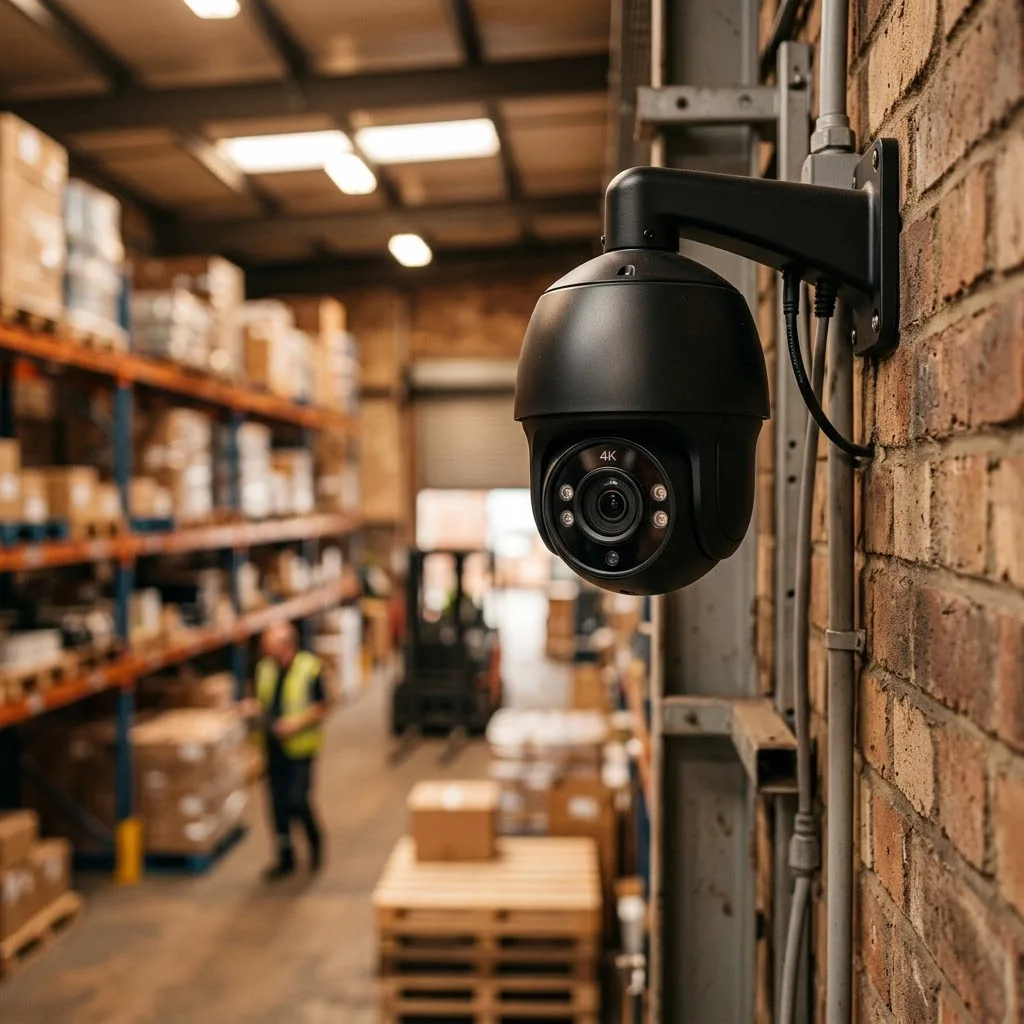 IP-камера видеонаблюдения высокого разрешения для склада