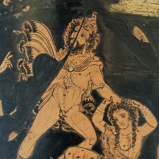 IMENNAY-VAZA--KILIKS-KRATER-BEZUMIE-LIKURGA