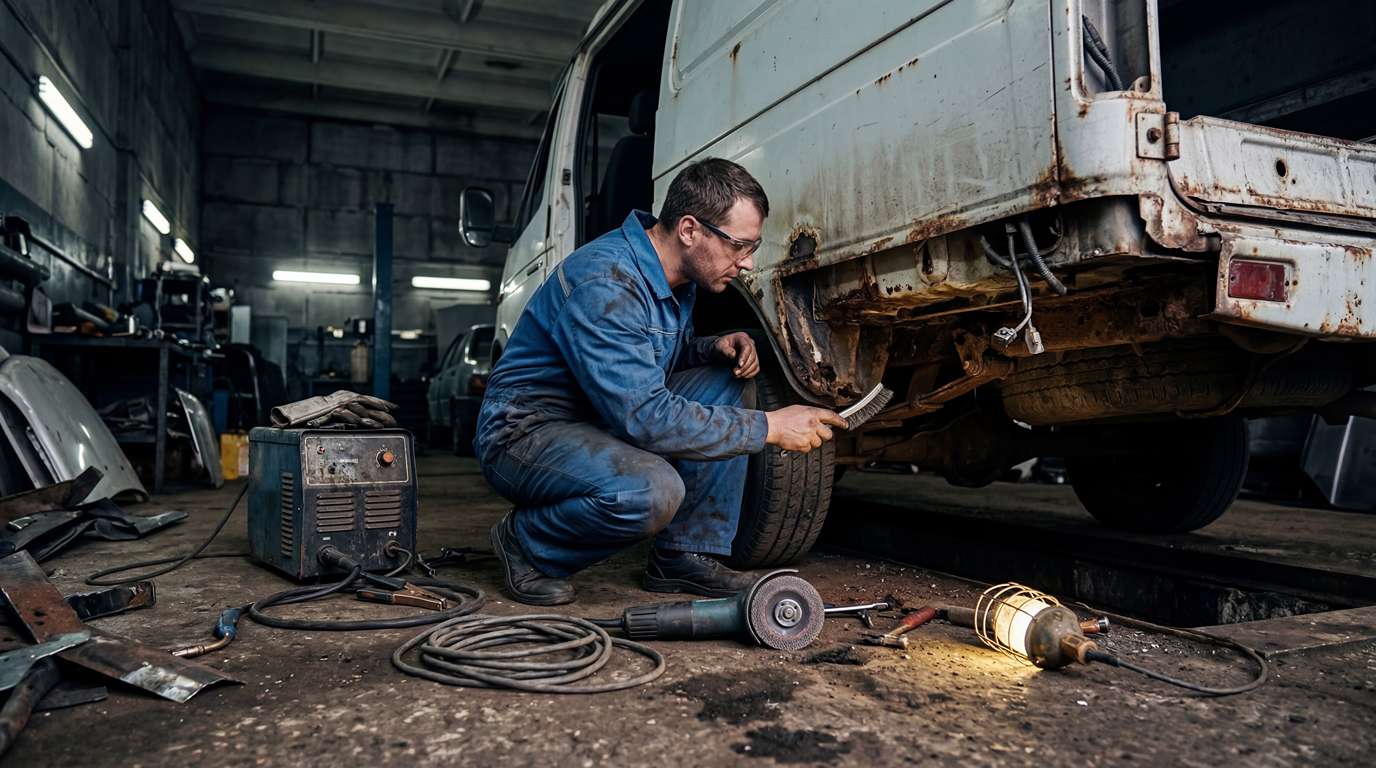 замена порогов газель