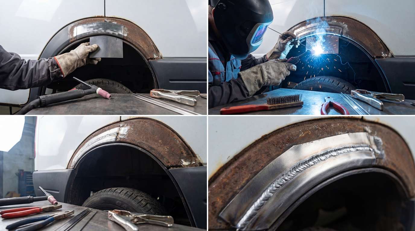 замена порогов газель