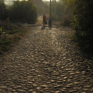 В Петропавловске сохранились мостовые столетней давности