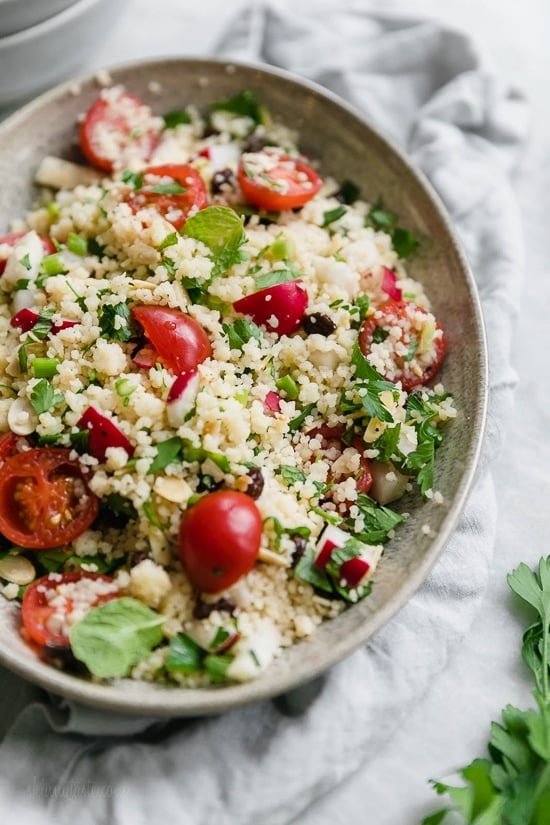 Салат с кускусом