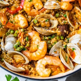 Паэлья с морепродуктами
