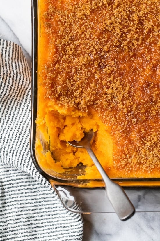 Пюре из батата с карамельной корочкой