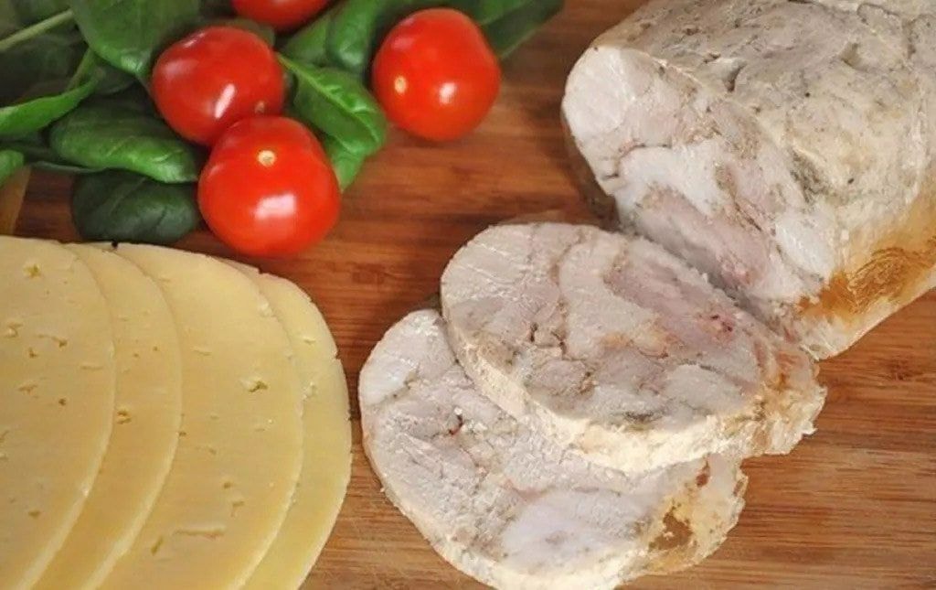 Высокобелковый куриный рулет
