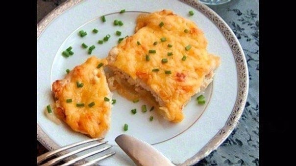 Мясо по-французски из куриного филе