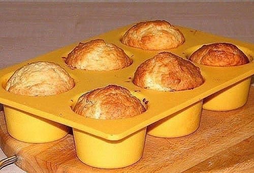 Творожные кексы к чаю