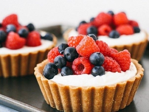 Корзиночки из крекера без выпечки