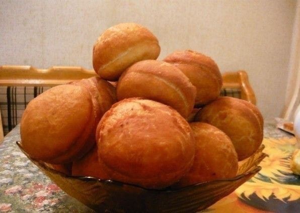 Домашние пончики с начинкой
