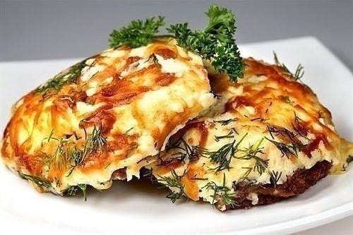 Куриные оладьи