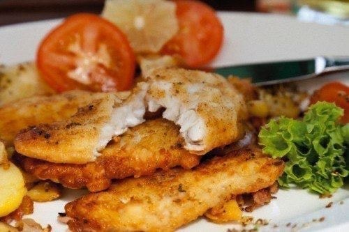 Рыба в сырном кляре