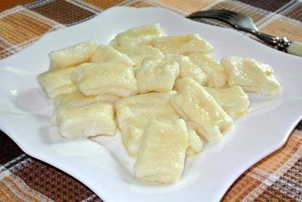 Диетические ленивые вареники с геркулесом
