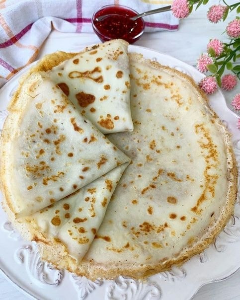 Творожные блины
