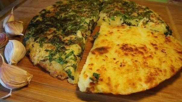 Чесночный картофель по-итальянски