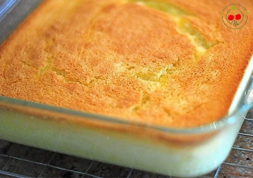 Легкая творожная запеканка с грушей