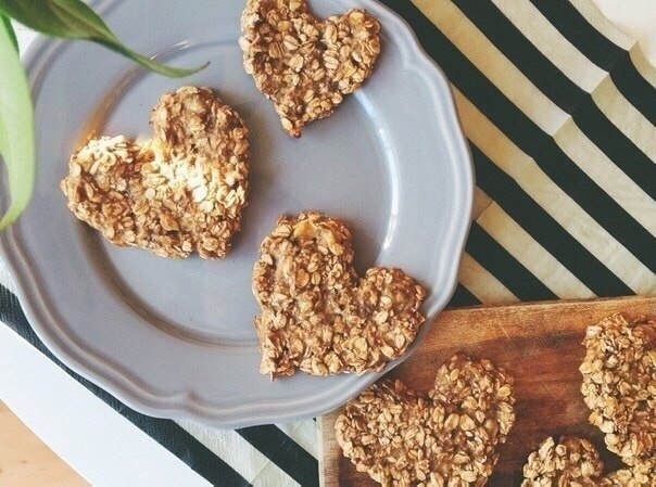 Печенье из бананов и овсянки