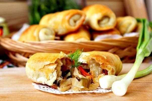 Вэрзэре — молдавские пироги с капустой