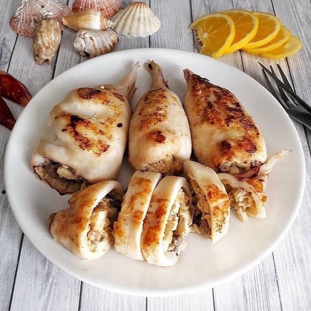 Фаршированные кальмары