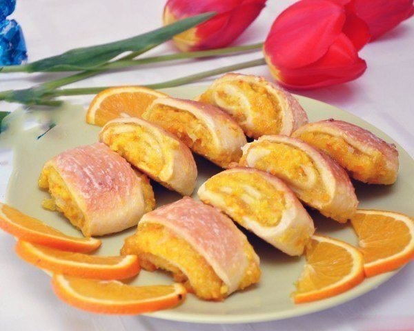 Апельсиновое печенье