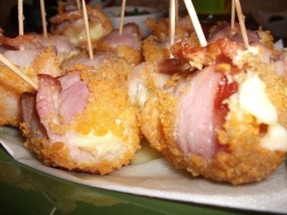 Сырные кубики в панировке