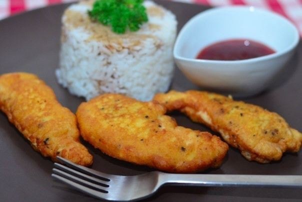 Куриное филе в кляре