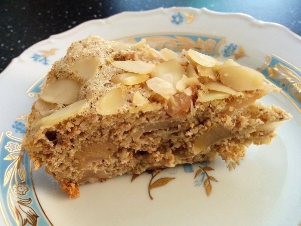 Диетическая шарлотка без муки