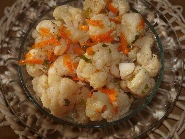Цветная капуста по-корейски