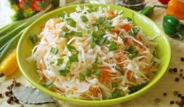 Острая капуста быстрого приготовления