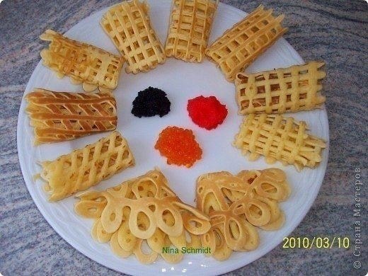 Ажурные блинчики Салфеточки