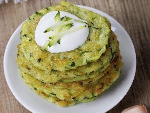 Кабачковые оладьи