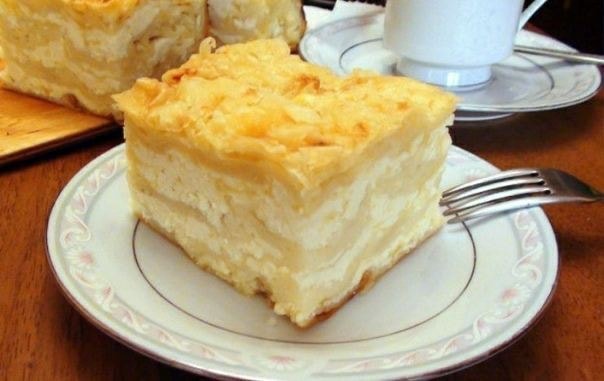 Ачма с сыром и творогом