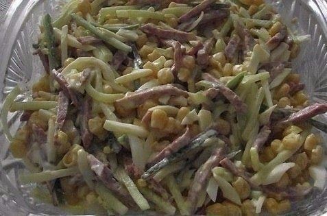 Салат Соломка