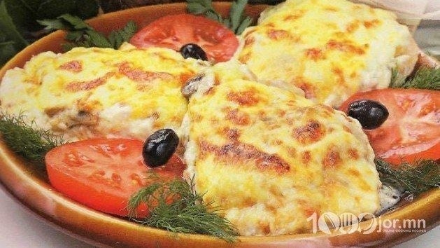 Куриная грудка под шубой