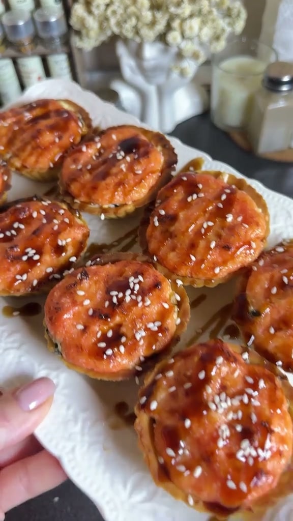 Закусочные суши тарталетки