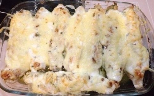 Куриные рулетики с сыром и зеленью