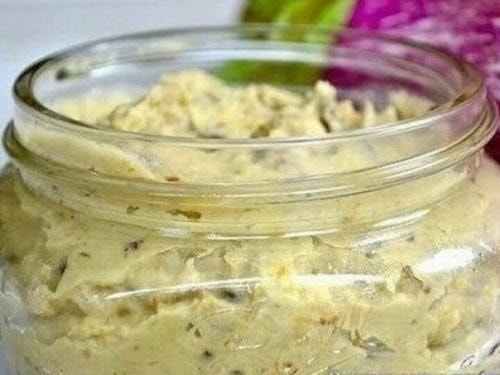 Баклажанная паста с грецкими орехами