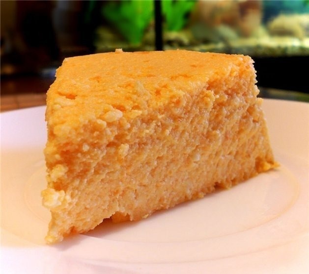 Творожное суфле с морковью
