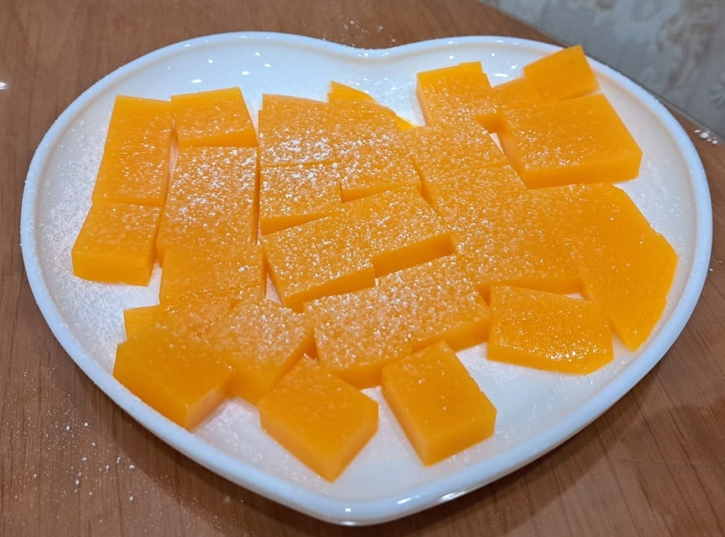 Апельсиновый мармелад с агар-агаром