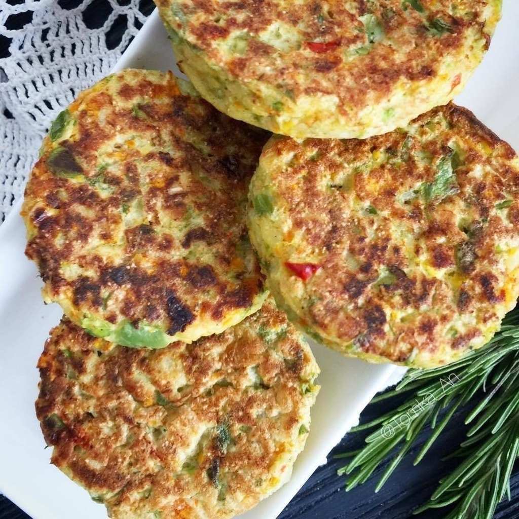 Овощные котлеты на скорую руку