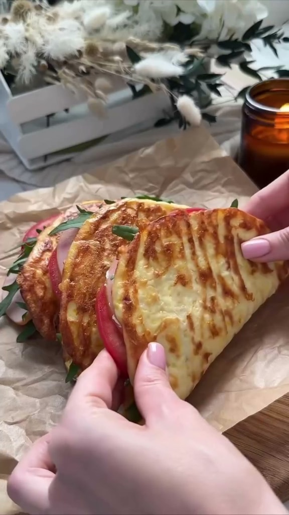 Кабачковые лепешки с начинкой
