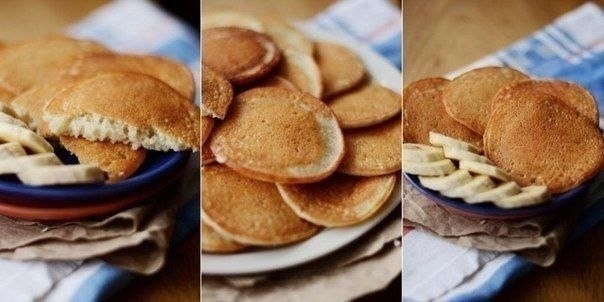 Банановые панкейки
