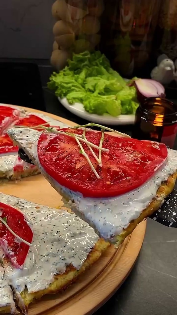 Кабачковая пицца