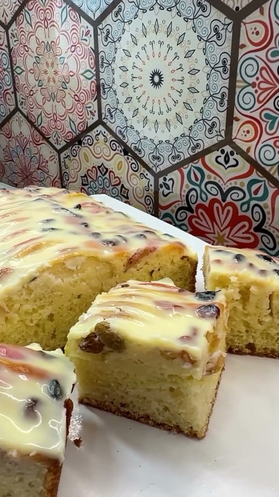 Яблочный пирог со сметанной заливкой