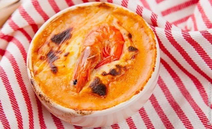 Жульен с морепродуктами
