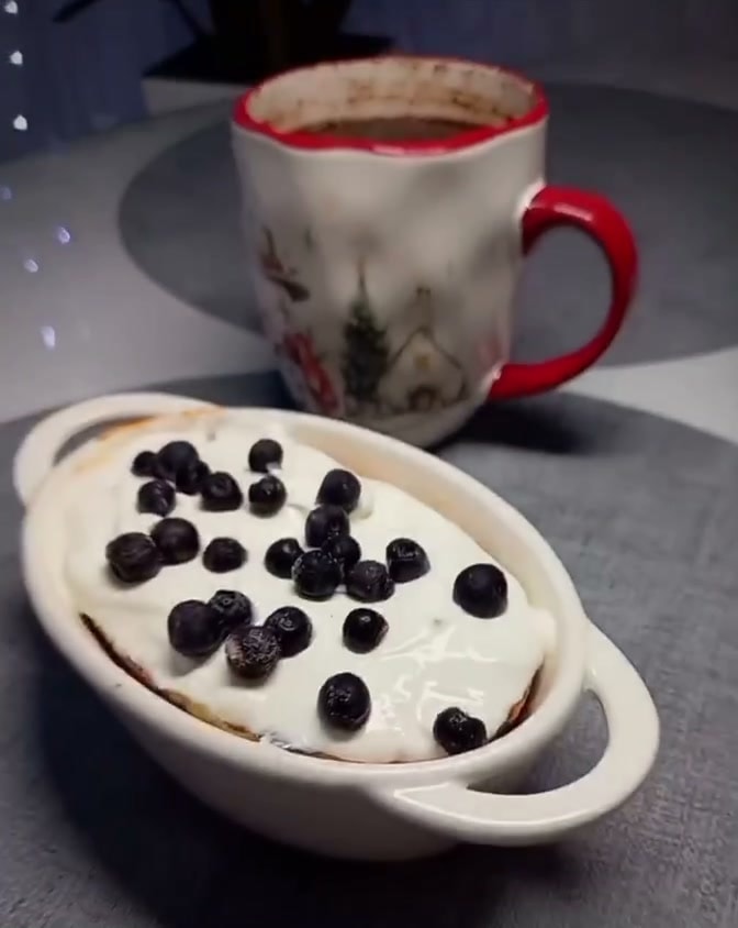 Творожно-рисовая запеканка с курагой