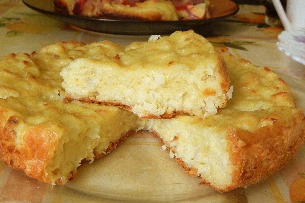 Капустная шарлотка