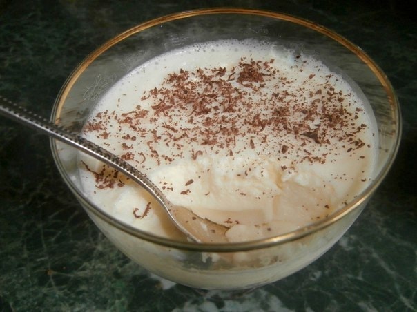 Воздушное суфле из ряженки